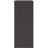  Visoka komoda crna 67 x 39 x 95 cm čelična | shoptok.hr