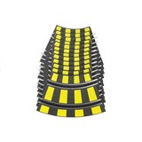  Trkaća staza s 2 automobila 168 cm x 68 cm - šarena | shoptok.hr