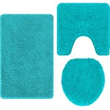  Set prostirki za kupatilo s protukliznom podlogom 3 pcs PP | shoptok.hr
