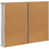 Cd ormar 2 kom. Siva Sonoma 60 x 17 x 92 cm Konstruirano drvo | shoptok.hr