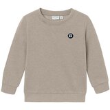 name it Majica 'VIMO' temno bež / črna / bela | Shoptok.si