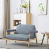The Living Store Kavč dvosed iz blaga svetlo sive barve - Kavč, (21661499) | Shoptok.si