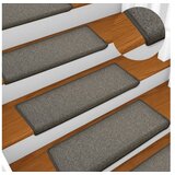  Tepisi za stepenice 15 kom 65x21x4 cm tamnosivi | shoptok.hr