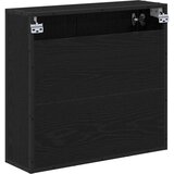  Kupaonski ormar s ogledalom Crni hrast 65 x 20 x 60 cm | shoptok.hr
