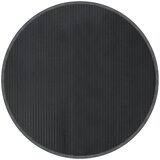  Okrugli tepih sivi 100 cm od bambusa | shoptok.hr