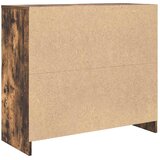  Komoda dimljeni hrast 85x34x76 cm od konstruiranog drva | shoptok.hr