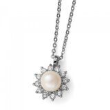  Ženski oliver weber rush pearl lančić sa swarovski kristalima i perlom ( 12265r ) | ePonuda.com
