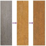 vidaXL Vrtna visoka greda 100x50x69 cm corten jeklo | Shoptok.si