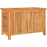  Vrtna kutija za pohranu s vrećom 90x50x58 cm masivna tikovina | shoptok.hr