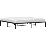Metalni okvir za krevet crni 200x200 cm | shoptok.hr