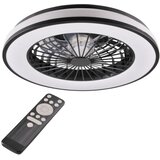  LED prigušiva plafonska svetiljka sa ventilatorom LED/48W/230V 3000-6500K + daljinski upravljač | Eponuda.com