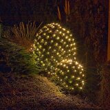 Light Creations LED svetlobna mreža (lahka, 60 LED, dimenzije: 1.2 x 1.2 m, toplo bela, na baterije) Cene