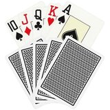 Copag karte za poker "GOLD EDITION" 100% plastika jumbo index, crne | shoptok.hr