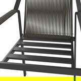 Amatio STOL aluminij antracit, temno siva | Shoptok.si