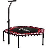  INLEA FITNESS Trampolin 130 cm s rukohvatom – crvena | shoptok.hr