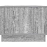  Kava Stol Siva sonoma 90 x 50 x 37 cm Konstruirano drvo | shoptok.hr