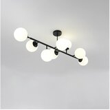  Luster na šipci DORADO 8xE14/40W/230V crna | Eponuda.com