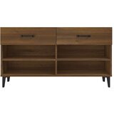  Omarica za čevlje rjavi hrast 102x35x55 cm konstruiran les, (20716438) | Shoptok.si