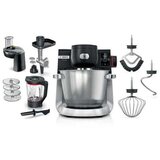 Bosch kuhinjski aparat MUM 6CRNA-INOXA 1600W,5,5L, VAGA 7 Brzina, NOVI DIZAJN | Eponuda.ba