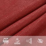 vidaXL Jedro za zaštitu od sunca 160 g/m² crveno 2,5 x 3 m HDPE | shoptok.hr