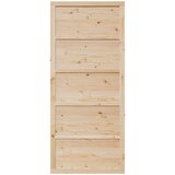  Vrata staje Prirodna 80 x 2,5 x 208 cm Masivna borovina | shoptok.hr