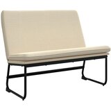  Klupa krem 100 x 75 x 76 cm od tkanine | shoptok.hr