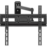 Manhattan Stenski TV nosilec roka 32''-55'' 35kg, enojna roka, naklon +10 do -15°, črne barve - - 36 - Avtera | Shoptok.si