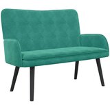  Kauč za dvoje Tirkizna 115 x 61 x 87 cm Baršun | shoptok.hr