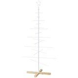  Metalno božićno drvce sa stalkom KUOPIO 150 cm Čelik Bijela | shoptok.hr