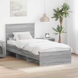  Krevetna konstrukcija Siva Sonoma 80 x 200 cm Konstruirano drvo | shoptok.hr