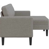 SOFA 2-sjed s ležaljkom u obliku slova L Taupe 125 cm tkanina | shoptok.hr