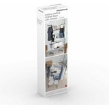  Pack Okomiti Sklopivi Stalak za Sušenje Odjeće na Kotačićima i Pomagalo za Slaganje Odjeće InnovaGoods | shoptok.hr