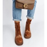Gemre Brown translucent Waldeck boots | Shoptok.si