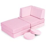 ECO TOYS DIY modularna fotelja sa 8 jastuka - pink | shoptok.hr