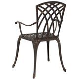  Vrtna stolica 2 pcs Bronzana 53 x 51 x 88,5cm Aluminij | shoptok.hr