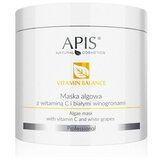 Apis Natural Cosmetics vitamin balance - maska za lice sa algama, vitaminom c i belim grožđem - 200 g Cene