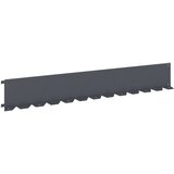  Ograda oko Travnjaka 20 pcs 102 x 15 x 4 cm Čelik Antracit | shoptok.hr