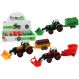  Tractor With Trailer Excavator Bulldozer Agricultural Machine Yellow | shoptok.hr