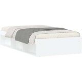 vidaXL Posteljni okvir bel 90x190 cm | Shoptok.si