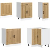  11-dijelni set kuhinjskih ormarića Lucca konstruiranog drva | shoptok.hr