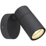 Globo Vanjska zidna svjetiljka Piper (Ø x V: 6 x 11,8 cm, 9,5 cm, 35 W, Crna, IP44) | shoptok.hr