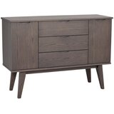 Rowico Smeđa niska komoda u dekoru hrasta 122x85 cm Filippa – | shoptok.hr