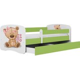 HAPPYKIDS OTROKA POSTELJA DREAMY MEDVEDKA (VE BARV IN DIMENZIJ)-Zelena-80x160 | Shoptok.si