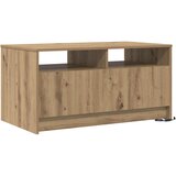  Kava Stol S LED lampica Umjetnička hrastovina 90 x 50 x 45 cm | shoptok.hr