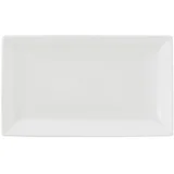 Krožnik Caviar Shine 27,5x16cm / pravokoten / umazano bel / porcelan, (5000199251)