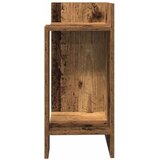  Pomoćni stolić s policom boja staro drvo 25,5x27x60 cm | shoptok.hr