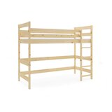 Molarem Home Drveni dječji povišeni krevet Antresola - 200x90 cm - svijetlo drvo | shoptok.hr