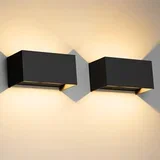 24 W LED stenska svetilka z nastavljivim svetlobnim kotom - set 2 kosa