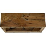  Stolić za kavu od prave tikovine 90 x 50 x 30 cm smeđi | shoptok.hr