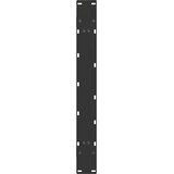  Noge za blagovaonski stol A-oblika 2 kom Crne 100 x (72-73) cm Čelik | shoptok.hr